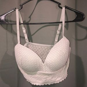 Victoria’s Secret grey padded (no wire) Bralette